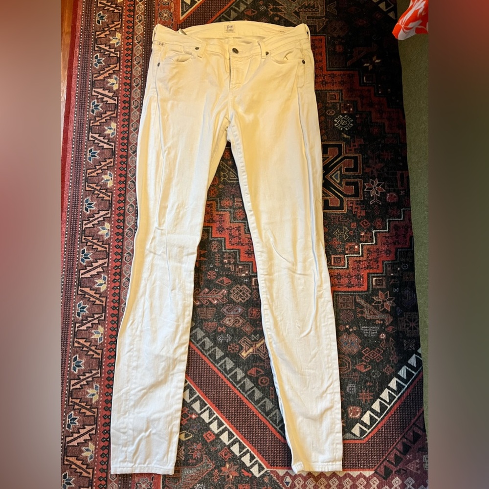 Avedon Citizen of Humanity white jeans